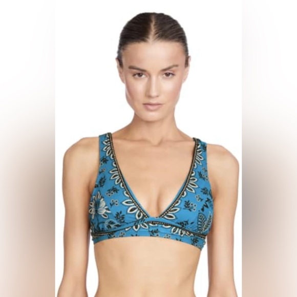 ROBIN PICCONE APOLLONIA HALTER-APOLLONIA TWIST BIKINI SET, Size X-Small,$214 - Picture 4 of 11